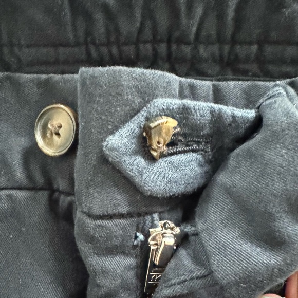 Suitsupply Men's Slim Stretch Cotton Shorts Size 28 Navy Blue Casual Chino Style - Picture 8 of 8